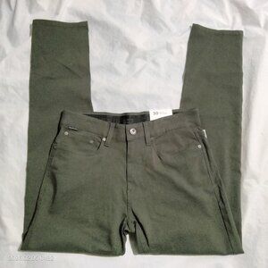 Projek Raw Bungee Flex Pants Men's 38x30 Green Stretch Performance Chino